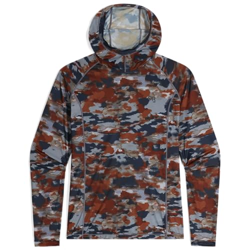 Outdoor Research Men’s Echo Printed Hoodie – Quick Drying Sweatshirt