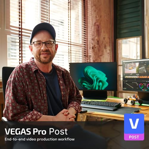 VEGAS Pro Post 21 - End-to-end video production | video editing software | video cutting software | video editor | 1 license [PC Online code]