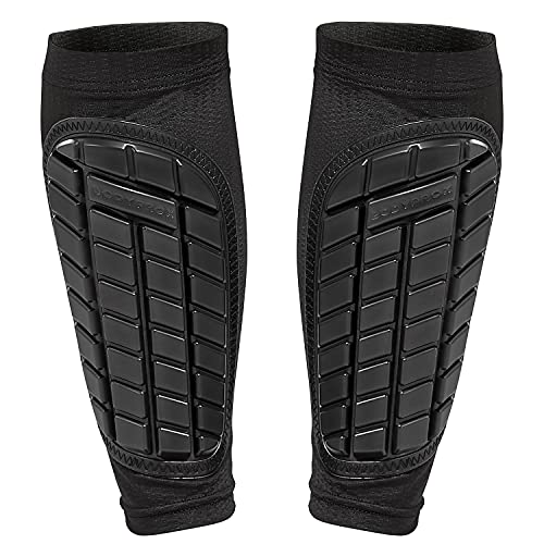 Bodyprox Soccer Shin Guards Sleeves for Men, Women and Youth (Large)