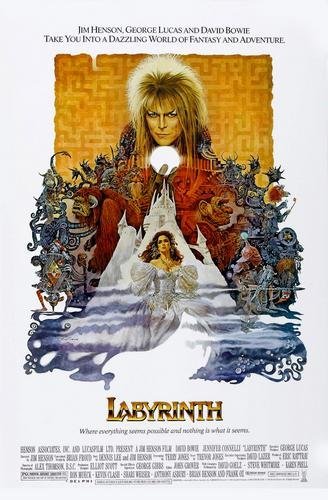 Labyrinth Movie Poster 24x36