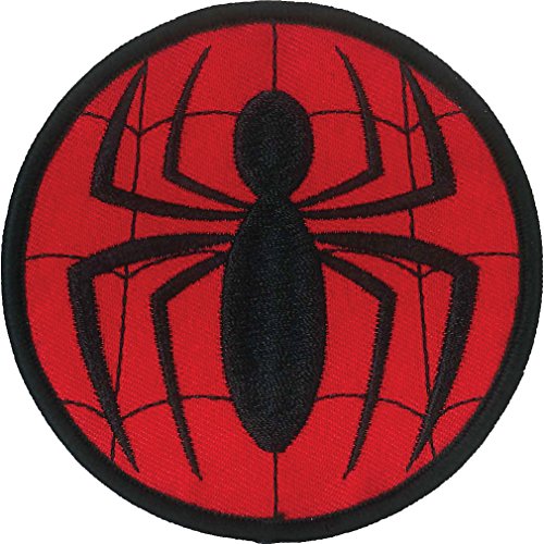Ata-Boy Marvel Comics Spider-Man Logo 3.5' Full Color Embroidery Iron-On Patch