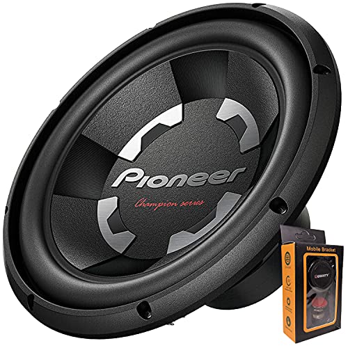 Pioneer TS-A300D4 12” Dual 4 Ohms Voice Coil Subwoofer - 1500 Watts (1 Subwoofer), TS-A300D4+Magnet