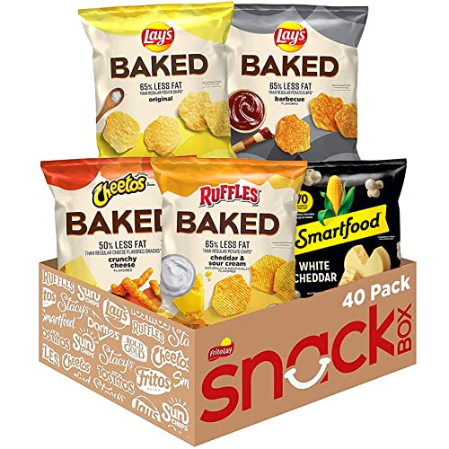 Frito Lay Baked & Popped Mix Variety Pack, 40 Pack