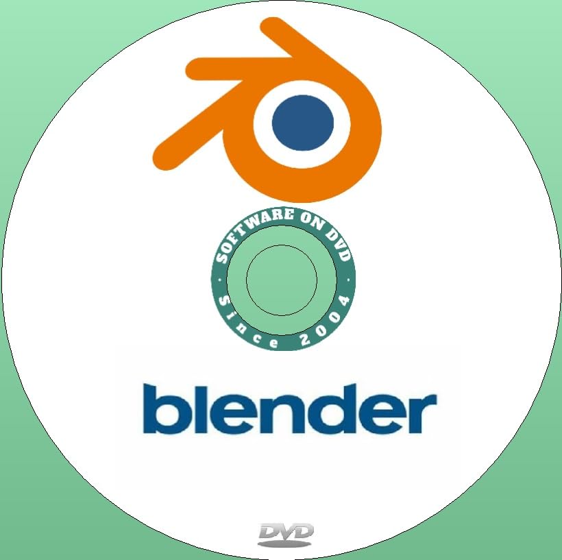 Latest New Release Blender Professional 3D Computer Graphics for Windows on DVD