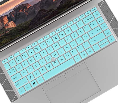 Keyboard Cover Skin for HP EliteBook 840 845 G7 G8 14 inch Notebook PC,2020 New 14' HP EliteBook 840 G7 G8 Keyboard Protector[Not for HP Elitebook 840 G5/G6]-Mint