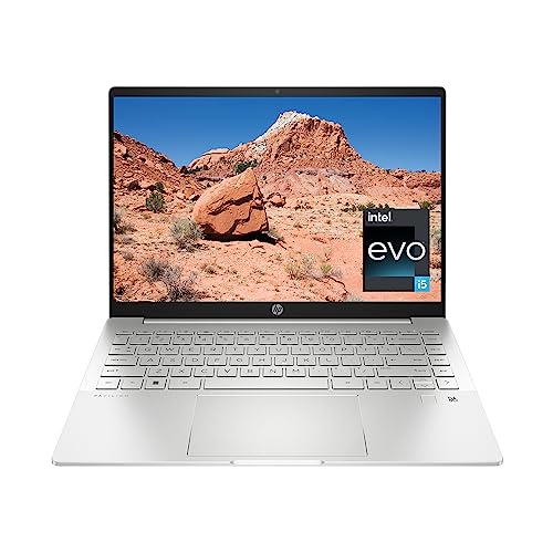 HP Pavilion Plus Laptop 14-eh1010nr, Windows 11 Home, 14', Intel Core i5, 8GB RAM, 512GB SSD, 2.2K, Natural Silver