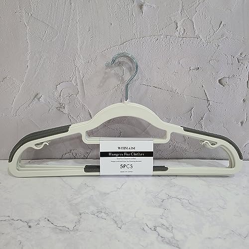 WEIMAISI Hangers for clothes Multifunctional non-slip plastic hanger