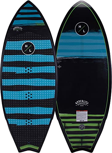 Hyperlite Broadcast Wakesurfer - Wakesurf Board Endorsed by Shaun Murray - Great for All Wake Surfers, from Beginners to Intermediate Riders - 4ft 8in