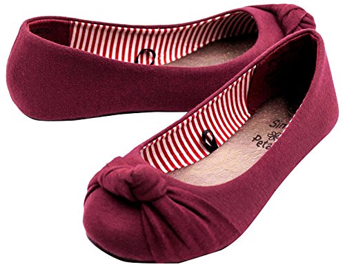 Orly Kid's Knotted Flat, Red, 2 M US Little Kid