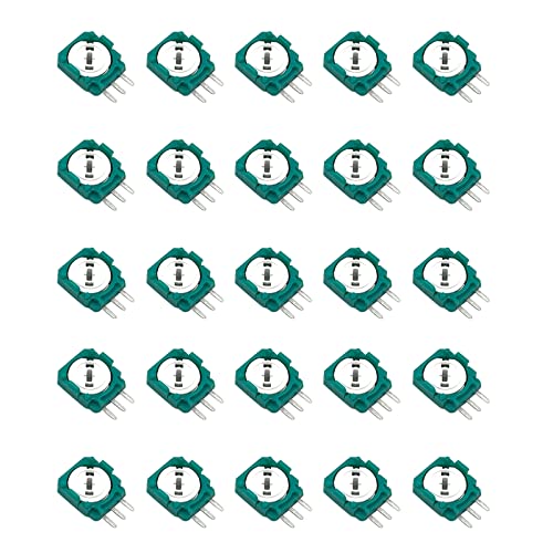 Onyehn 25pcs Replacement Trimmer Potentiometer Sensor for Xbox One,PS3,PS4 Switch Pro Controllers,Gasket Repair Parts for Thumb Stick Analog Joystick