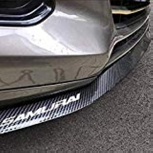 Front Lip ,HengJia Auto Parts 2.5m/8.2ft Car carbon fiber front lip,Front Bumper Lip ,Carbon Lip ,Side Skirt, front lip spoiler 100% waterproof protection(Carbon black)
