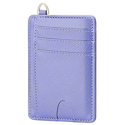 GEEAD Slim Minimalist Front Pocket RFID Blocking Card Holder Wallets for Men & Women