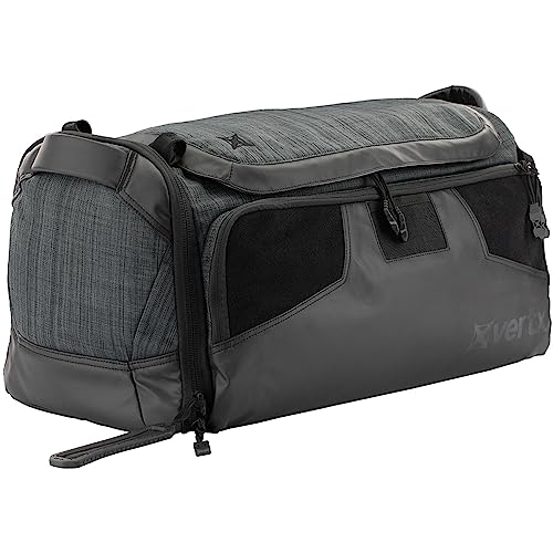 Vertx 45L Contingency Tactical Duffle Bag, Travel Luggage Compatible with Vertx Tactigami for Survival EDC Gear, Gun Range, CCW Concealed Carry, Hunting, Heather Black/Galaxy Black, One Size