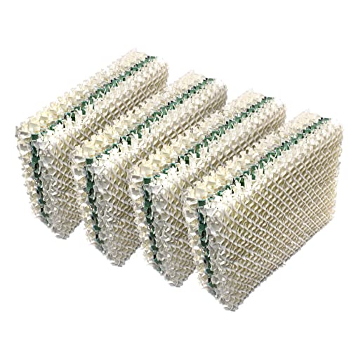 HQRP 4 pcs Wick Filters compatible with Kenmore 14911 32-14911 Emerson Essick Air HDC12 HDC-12 Replacement, 15414, 15420, 14452, 14453, 14454, 14415, 14417, 15517, 03215420000