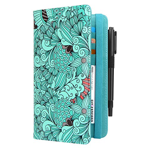 CoBak Premium Leather Checkbook Cover - RFID Blocking, Classic Design, Slim & Durable - Perfect for Personal & Business Checks