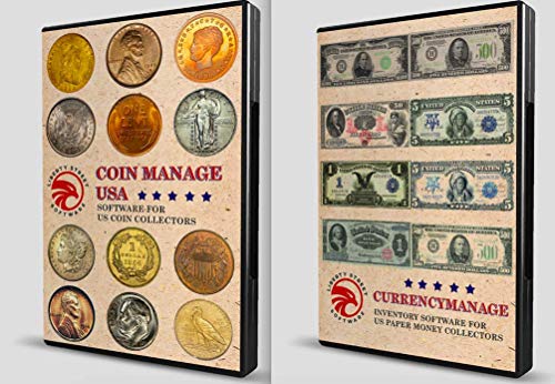 USA Numismatic Combo - CoinManage USA + CurrencyManage USA.