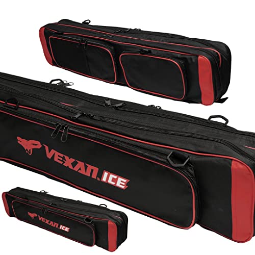 Vexan Ice Fishing Rod & Tackle Bag 36' (Red)