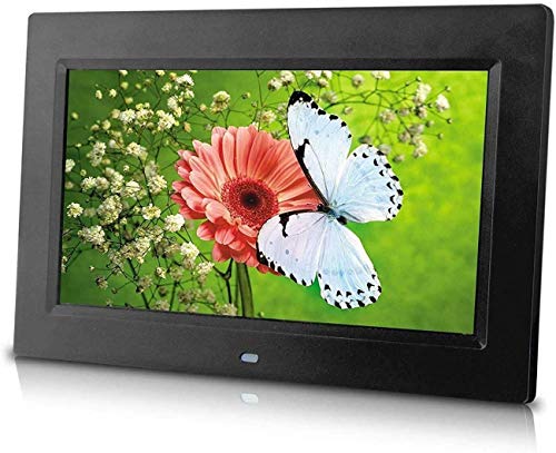 10-Inch Digital Photo Frame (Black), Hi-Resolution, Various Transitional Effects, Slide Show,Interval time Adjustable, Plug in a SD Card or Flash Drive to Access and Display Your Photos.
