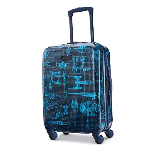 American Tourister Star Wars Hardside Spinner Wheel Luggage, Intergalactic, Carry-On 20-Inch