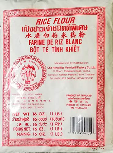 Thai Rice Flour - 16 oz (Basic)-set 3