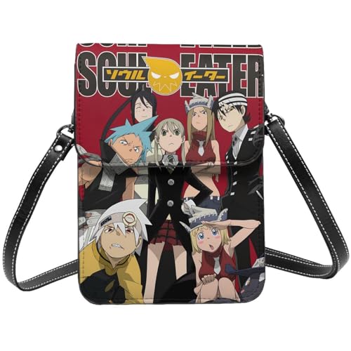 APPERHILL Anime Soul Eater Female Small Cell Phone Purse Fashion Mini Crossbody Bags Handbag Bag