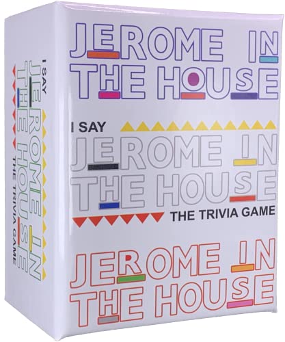 Black Owned | Jerome in The House Family Trivia Party Card Game from The 90's TV Show | If You Know The Saying This is for You | Fun Game for Everyone | Great at Black 90's Parties | Game Night Fun