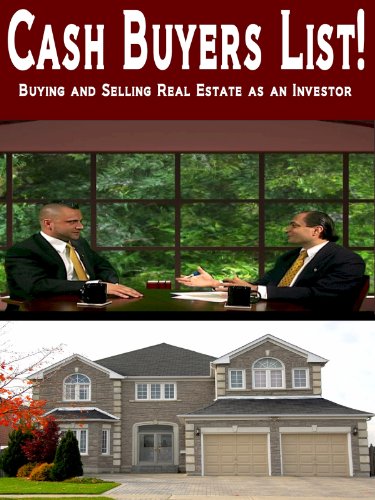Cash Buyers List! Buying and Selling Real Estate as an Investor