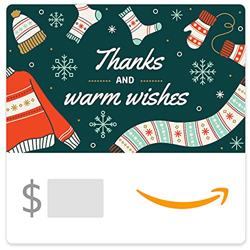 Amazon eGift Card - Thanks and Warm Wishes