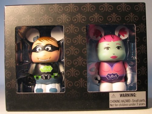 Disney Vinylmation Urban Series Comic Con Boy and Girl - 3'