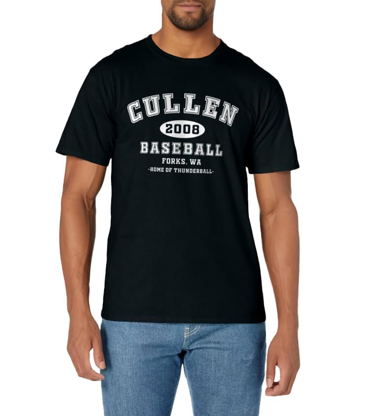 Cullen Baseball Forks Washington, Home Of Thunderball T-Shirt