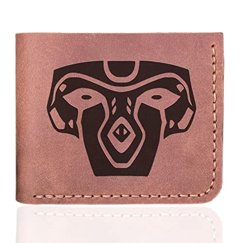 Apex Revenant Leather Wallet Mens, Gamer Wallet, Gamer Gifts, Personalized Mens Wallet, Christmas Gift for Him, Custom Leather Wallet Handmade, Husband Gift, Boyfriend Gift, Geek Gift k480