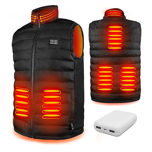 Warm Storm Heated Vest with Battery Pack Included, Rechargeable Electric Heated Jacket Mens Womens for Hunting Golf Motorcycle Outdoor Work