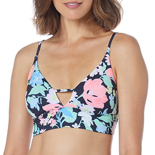 Billabong womens Feelin Tropical Reversible V Neck Cami Bikini Top, Multi, Medium US