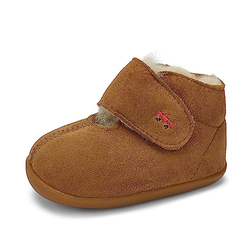 See Kai Run - Avery Boots for Infants, Brown Shearling, Infant 5