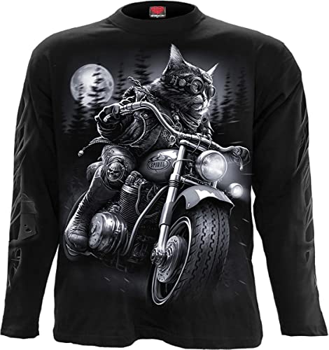 Spiral - Nine Lives - Longsleeve T-Shirt Black - XL