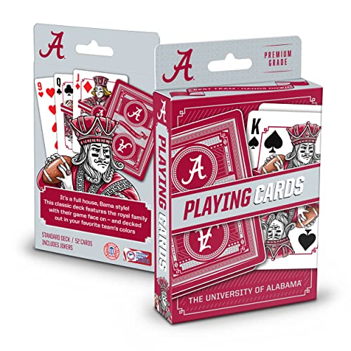 YouTheFan NCAA Alabama Crimson Tide Classic Series Playing Cards