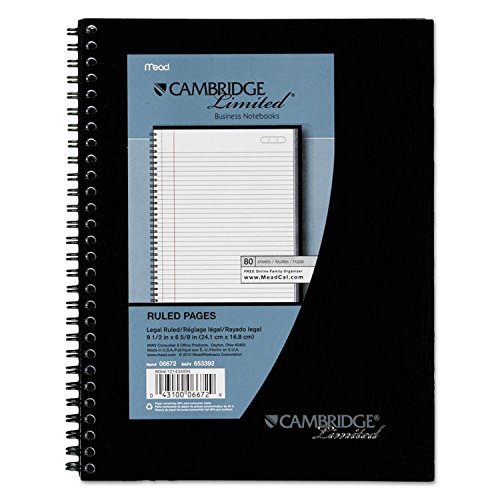 Cambridge Limited Wirebound Business Notebook
