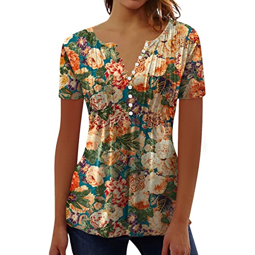 Women Blouse 2023 Generic Women Tshirts Pack Teacher Easter Shirt Sweatshirt for Women Zip Up T-Shirts Dog Abstract Long Sleeve Shirt for Women Ruffle Sleeve Shirts