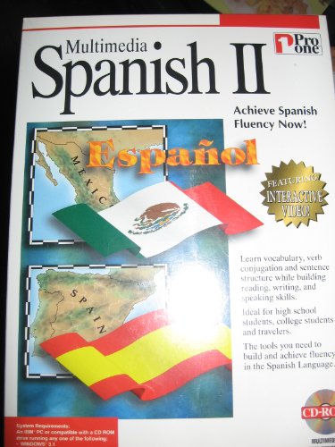 Multimedia Spanish II: Achieve Spanish Fluency Now! Espanol