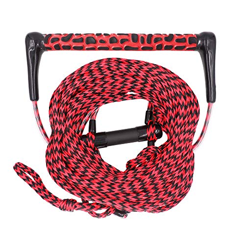 Obcursco Wakeboard Rope, Water Sport Line with EVA Handle. Ideal for Water ski, Wakeboard, Kneeboard (Wakeboard Rope 02)