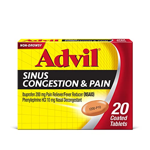 Advil Tablets For Sinus Pressure