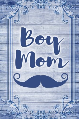 Boy Mom Blank Paperback Journal
