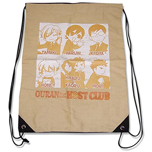 Great Eastern Entertainment Ouran High School Host Club Group Drawstring Bag