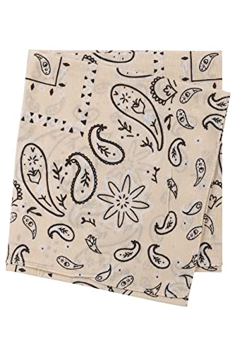 ExOfficio Unisex BugsAway Woven Bandana, Bone, One Size