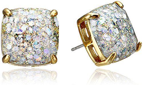 kate spade new york Small Square Opal Stud Earrings