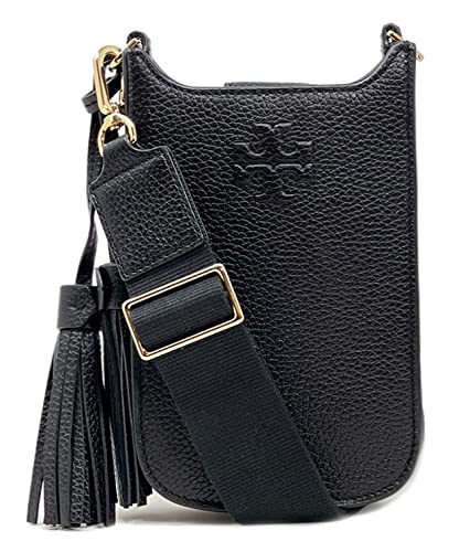 Tory Burch Women’s Thea Cellphone Crossbody (Black)