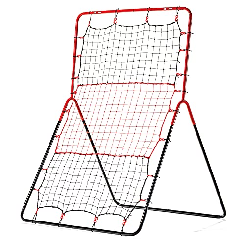 Franklin Sports Baseball Rebounder Net - 3-Way Baseball + Softball Pitchback Net + Fielding Trainer - Bounce Back Net for Fielding + Throwing Practice