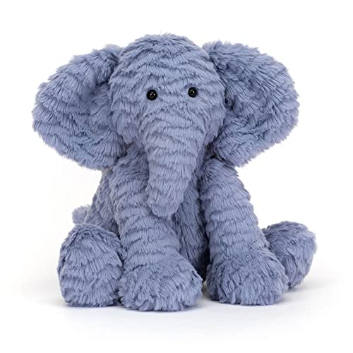 Jellycat Fuddlewuddle Elephant Stuffed Animal, Medium, 9 inches