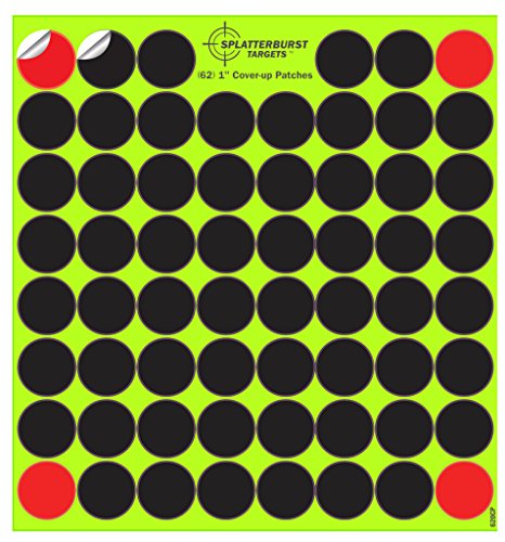 Splatterburst Targets 10 Pack - (620) 1' Self Adhesive Cover Up Patches - Made in The USA