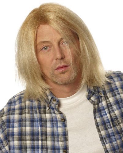 Costume Culture Men's Grunge Wig, Blonde, One Size